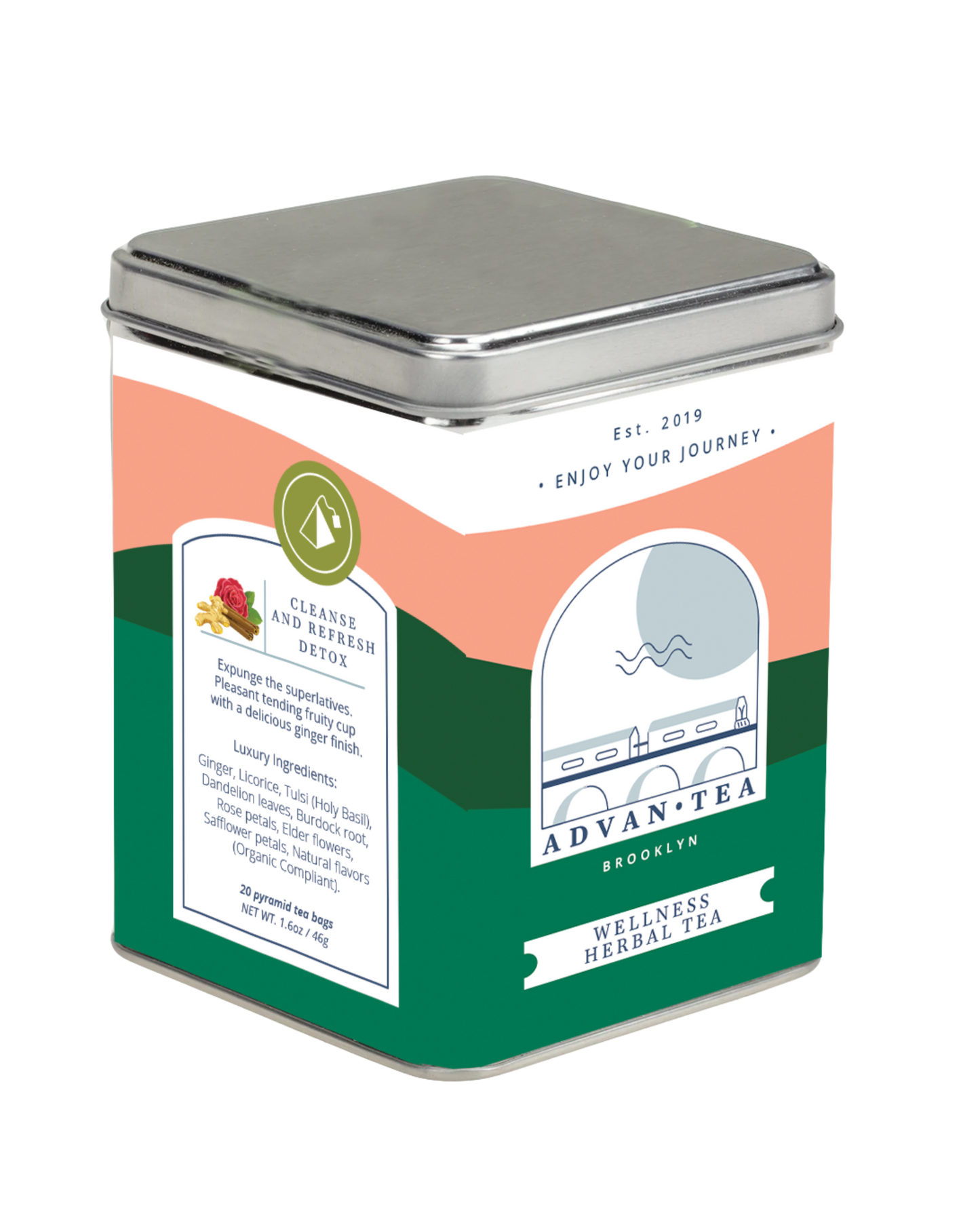 Cleanse and Refresh Tea Bags – Advan Tea - 4 Pack