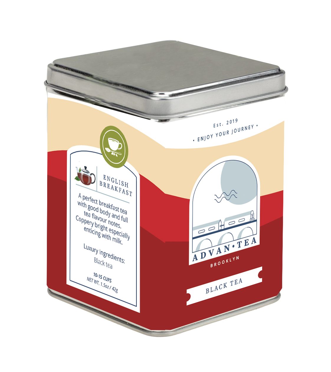 English Breakfast Loose Leaf – Advan Tea - 6 Pack