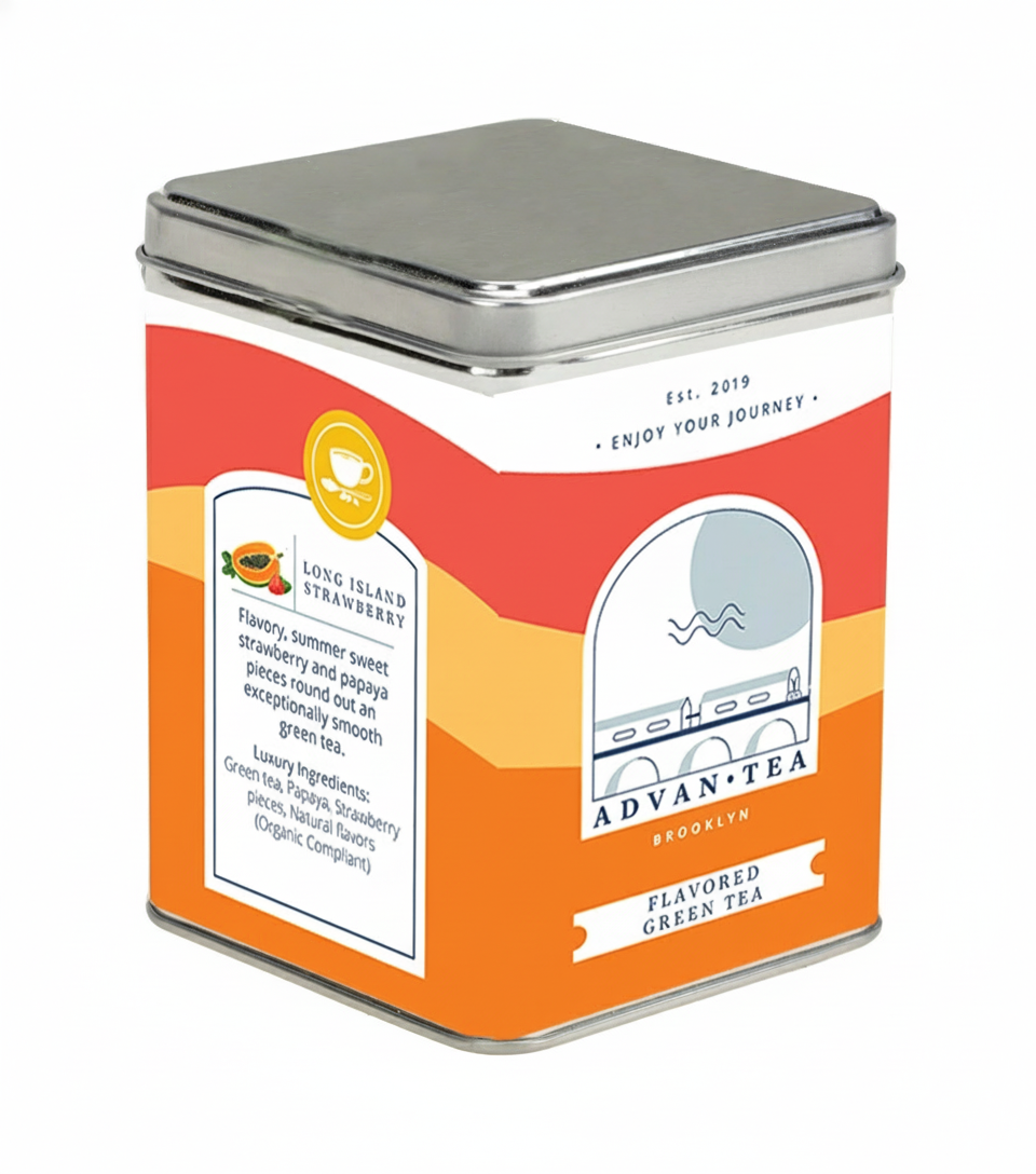 Long Island Strawberry Loose Leaf – Advan Tea - 6 Pack