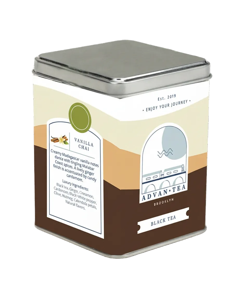 Vanilla Chai Tea Bags – Advan Tea - 4 Pack