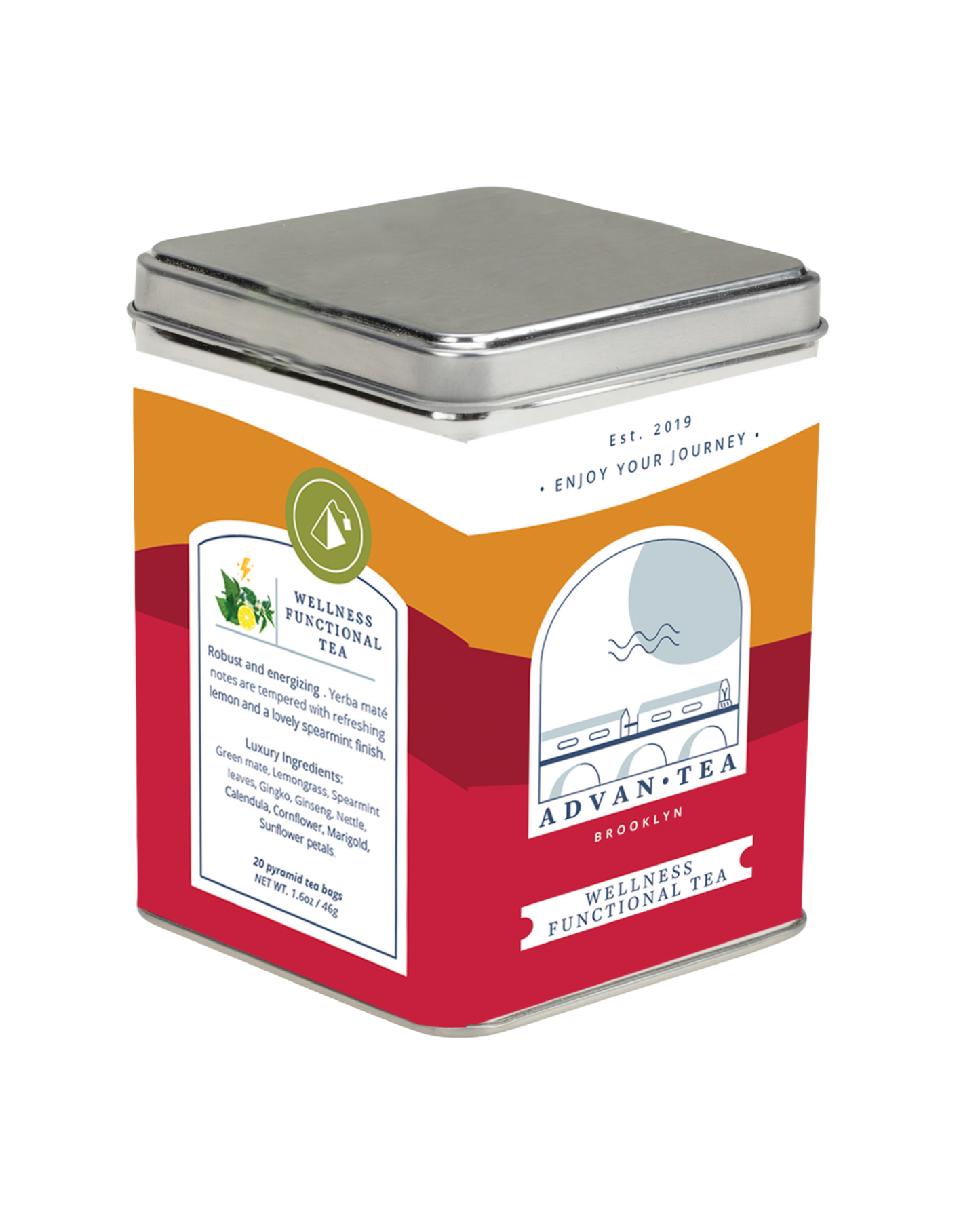 Wellness Functional Tea Bags – Advan Tea - 4 Pack