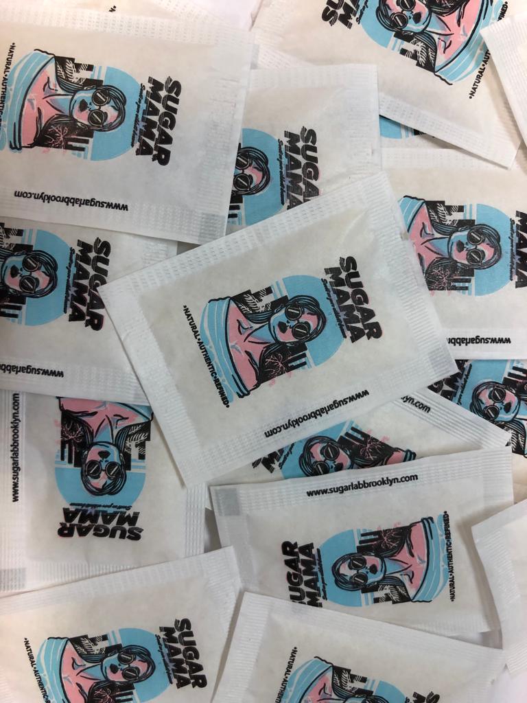 Sugar Mama white sugar packets - 1200 count box