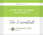 Chinese Green Tea- Palais Des Thés - Essentials - Box Of 100