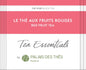 Red Fruits - Palais Des Thés - Essentials - Box Of 100