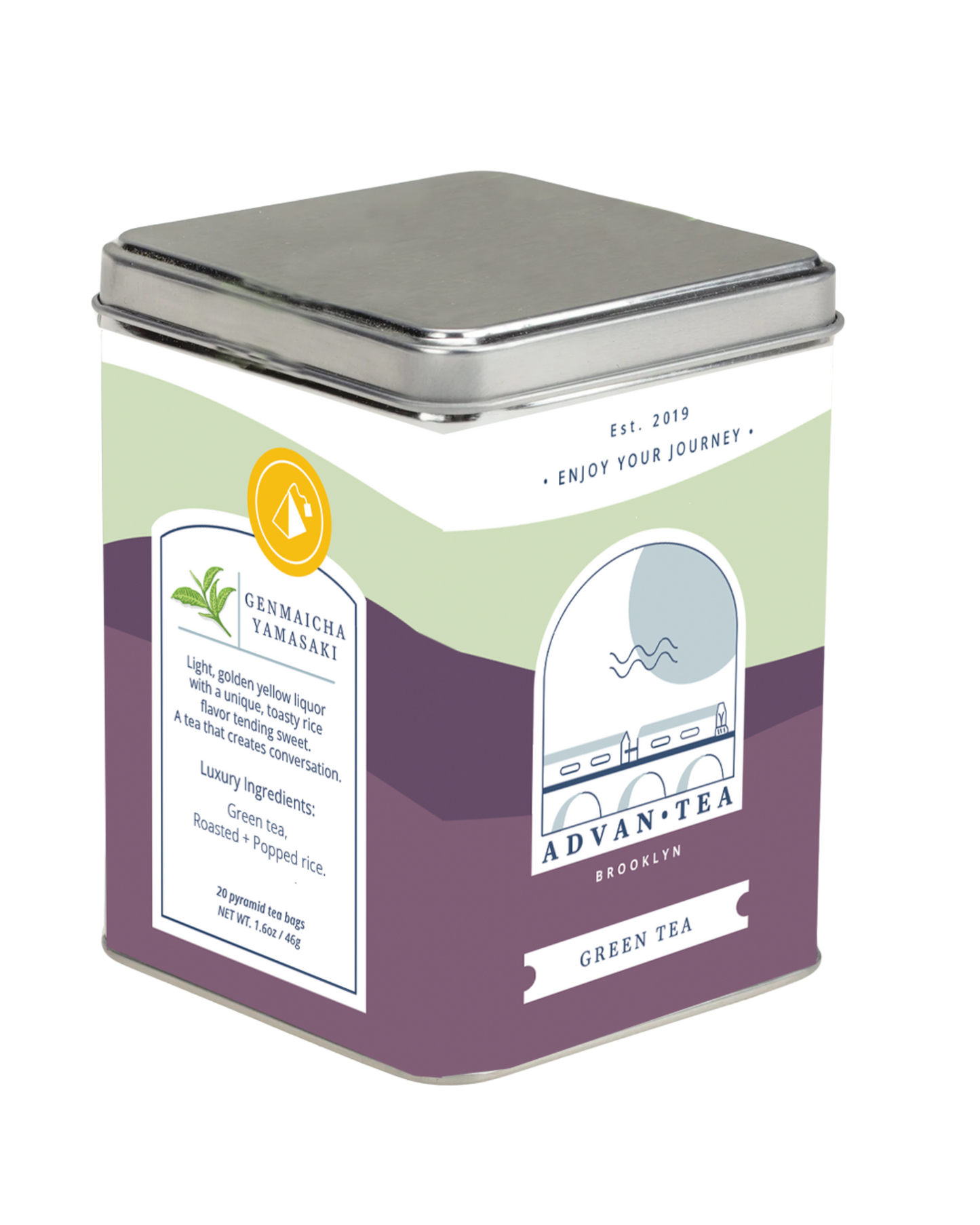 Genmaicha Yamasaki Tea Bags – Advan Tea - 4 Pack