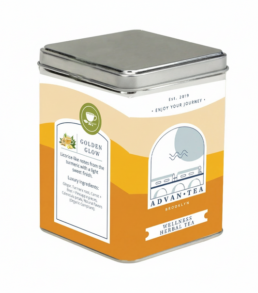 Golden Glow Loose Leaf – Advan Tea - 6 Pack