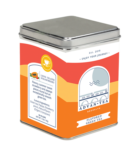 Long Island Strawberry Loose Leaf – Advan Tea