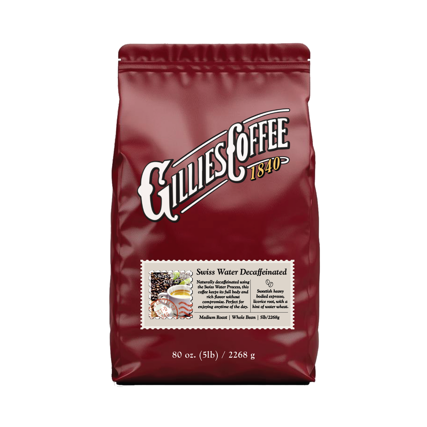 Swiss Water Decaffeinated