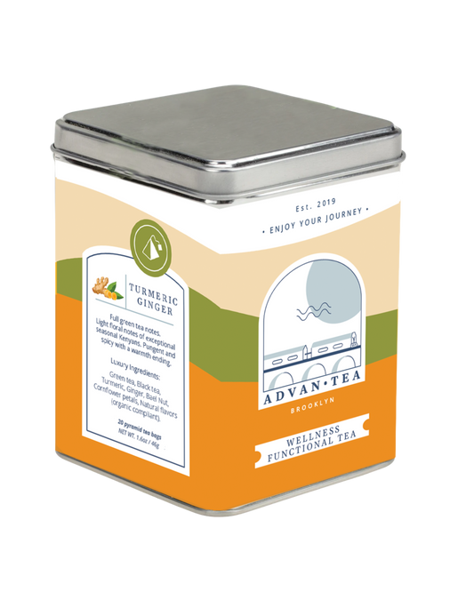 Turmeric Ginger Tea Bags – Advan Tea