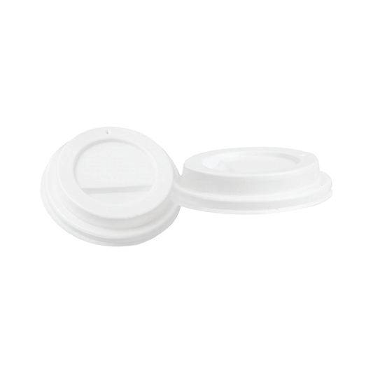 4 oz white hot coffee lids - 1000 units/case
