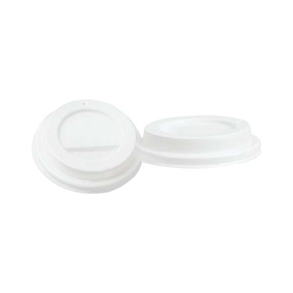 4 oz white hot coffee lids - 1000 units/case